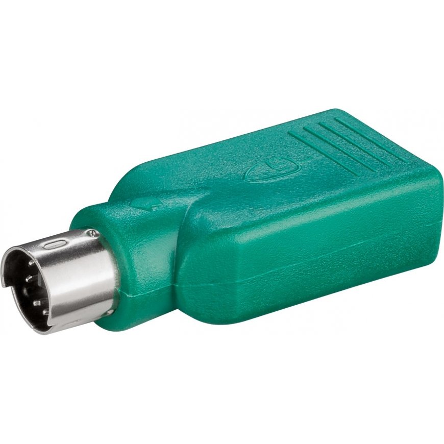 Goobay 68919 kaapelin sukupuolenvaihtaja USB Type-A PS/2 Vihreä – 3
