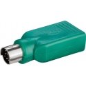 Goobay 68919 kaapelin sukupuolenvaihtaja USB Type-A PS/2 Vihreä Goobay 68919 kaapelin sukupuolenvaihtaja USB Type-A PS/2 Vihreä