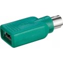 Goobay USB Type-A, PS/2, Green Goobay USB Type-A, PS/2, Green