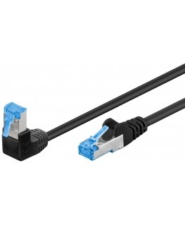Wentronic 51558 networking cable Black 2 m Cat6a S/FTP (S-STP)