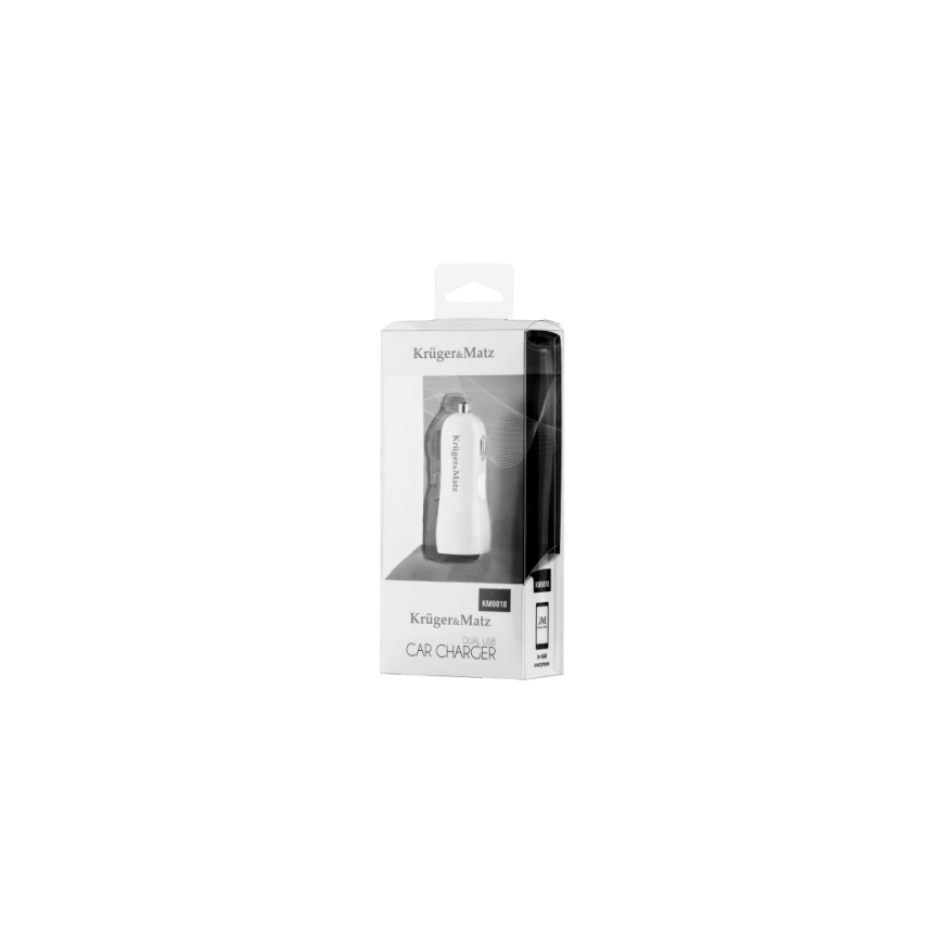 Kruger & Matz 2xUSB 2400 mA car charger