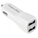 Kruger & Matz 2xUSB 2400 mA automobilinis įkroviklis Kruger & Matz 2xUSB 2400 mA automobilinis įkroviklis