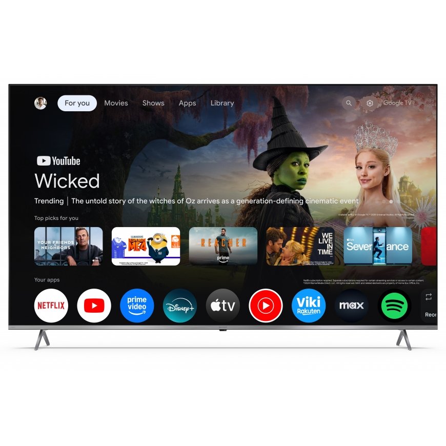 Sharp 4K QLED televizorius | 75JP7265E | 75 | Išmanusis televizorius | Google TV | – 4