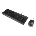 Lenovo 4X31R64400 näppäimistö Sisältää hiiren Universaali USB Englanti (US) musta Lenovo 4X31R64400 näppäimistö Sisältää hiiren Universaali USB Englanti (US) musta