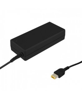 Qoltec 50053 toiteadapter ja vaheldi Hoonesisene 65 W Must