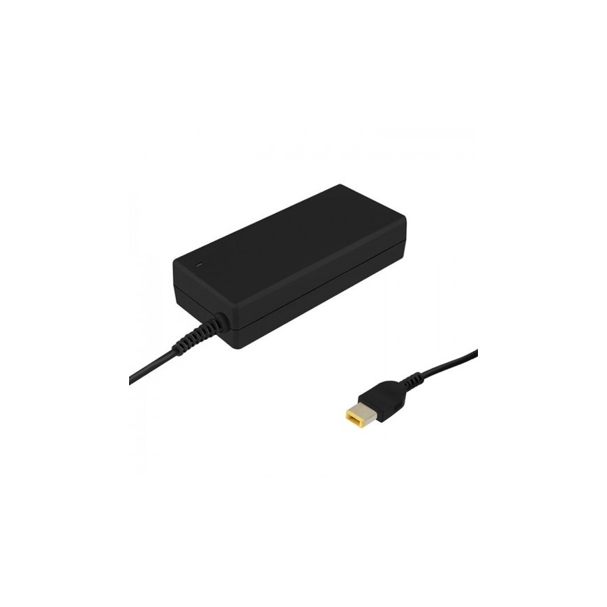 Qoltec 50053 virta-adapteri ja vaihtosuuntaaja Sisätila 65 W musta