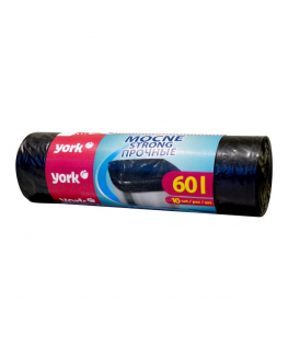 Šiukšlių maišai STRONG 60 l | 10 vnt.