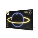 Forever Light Neon LED Light SATURN yellow blue Bat + USB FLNE11 Dekoratiivne valguskuju Forever Light Neon LED Light SATURN yellow blue Bat + USB FLNE11 Dekoratiivne valguskuju