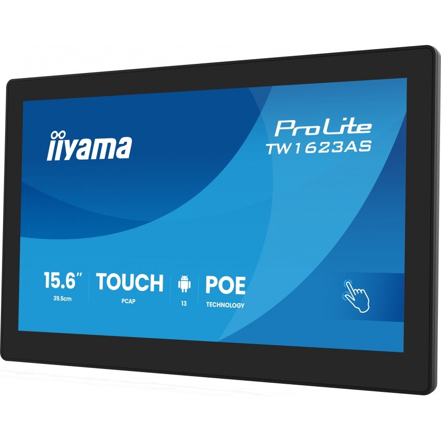 iiyama TW1623AS-B3P PC lamekuvar 39,6 cm (15.6") 1920 x 1080 pikslit Full HD LED Puutetundlik ekraan – 3