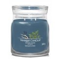 Yankee Candle Bayside Cedar wax candle Cylinder Amber, Grapefruit, Mandarin Blue 1 pc(s) Yankee Candle Bayside Cedar wax candle Cylinder Amber, Grapefruit, Mandarin Blue 1 pc(s)
