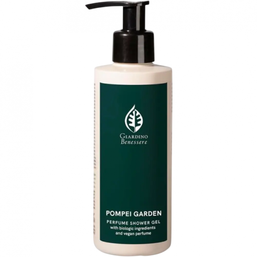 Giardino Benessere, Pompei Garden, Moisturizing, Shower Gel, Bod