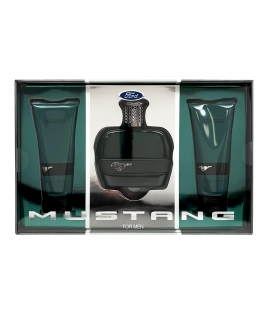 Set Ford: Mustang Green, Eau De Toilette, For Men, 100 ml + Must