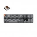 Keychron K5 Max klaviatuur Universaalne USB + RF Wireless + Bluetooth Must, Hall