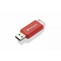 Verbatim DataBar USB-muisti 16 GB USB A-tyyppi 2.0 Punainen Verbatim DataBar USB-muisti 16 GB USB A-tyyppi 2.0 Punainen