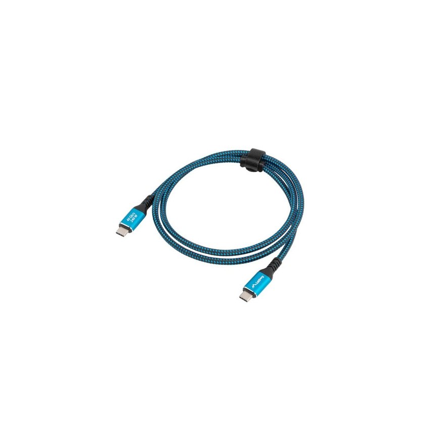Lanberg CA-CMCM-44CU-0005-BK USB кабель USB4 Gen 2x2 0,5 m USB C Черный, Синий – 4