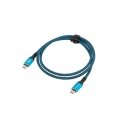 Lanberg CA-CMCM-44CU-0005-BK USB кабель USB4 Gen 2x2 0,5 m USB C Черный, Синий Lanberg CA-CMCM-44CU-0005-BK USB кабель USB4 Gen 2x2 0,5 m USB C Черный, Синий