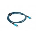 Lanberg CA-CMCM-44CU-0005-BK USB кабель USB4 Gen 2x2 0,5 m USB C Черный, Синий Lanberg CA-CMCM-44CU-0005-BK USB кабель USB4 Gen 2x2 0,5 m USB C Черный, Синий