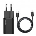 Baseus TZCCSUP-L01 mobiilseadme laadija Nutitelefon Must Vahelduvvool, USB Kiirlaadimine Hoonesisene Baseus TZCCSUP-L01 mobiilseadme laadija Nutitelefon Must Vahelduvvool, USB Kiirlaadimine Hoonesisene