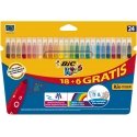 BIC 841803 felt pen Medium Multicolour 24 pc(s) BIC 841803 felt pen Medium Multicolour 24 pc(s)