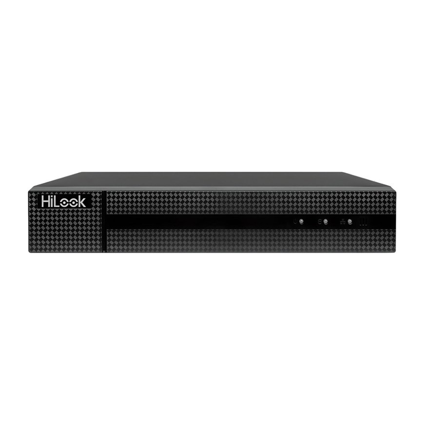 HiLook DVR-4CH-5MP Digitālais videomagnetofons (DVR) Melns