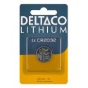 Deltaco CR2032-1B kotitalousparisto Kertakäyttöinen akku Litium Deltaco CR2032-1B kotitalousparisto Kertakäyttöinen akku Litium