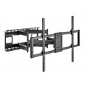 Gembird WM-120ST-01 крепление для телевизора 3,05 m (120") Черный Gembird WM-120ST-01 крепление для телевизора 3,05 m (120") Черный