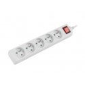 Lanberg PS1-05E-0300-W elektros tinklo ilgintuvas 3 m 5 AC išvestis(ys / čių) Vidaus / lauko Balta Lanberg PS1-05E-0300-W elektros tinklo ilgintuvas 3 m 5 AC išvestis(ys / čių) Vidaus / lauko Balta
