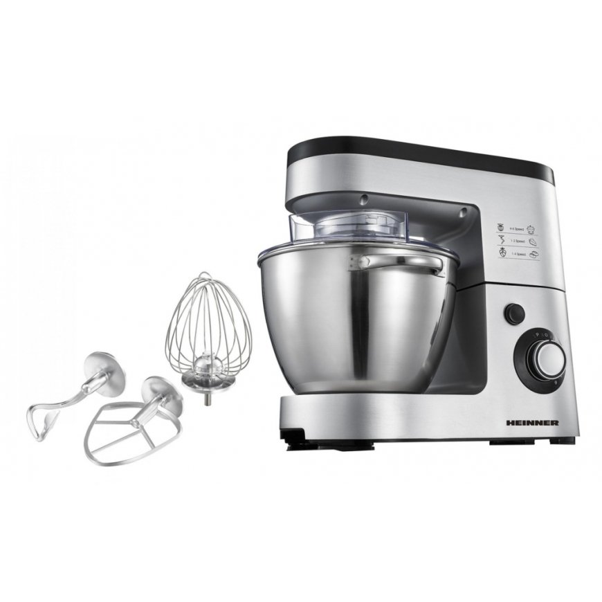Heinner HPM-1500XMC-V2 mixer Stand mixer 1500 W Stainless steel