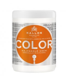 Kallos KJMN Color Hair Mask 1000ml matu maska Sievietes