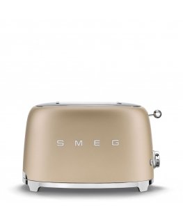 Smeg TSF01CHMEU тостер 6 2 ломтик(а) 950 W Золото