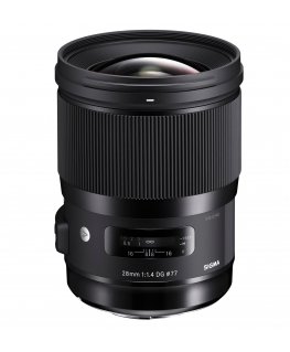 Sigma 28mm F1.4 DG HSM Art MILC/SLR Plačiakampis objektyvas Juoda