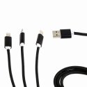 Gembird CC-USB2-AM31-1M USB kabelis USB 2.0 USB A Juoda