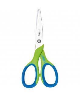 BIC 926279 kancelejas šķēres Zils, Zaļš, Sudrabs