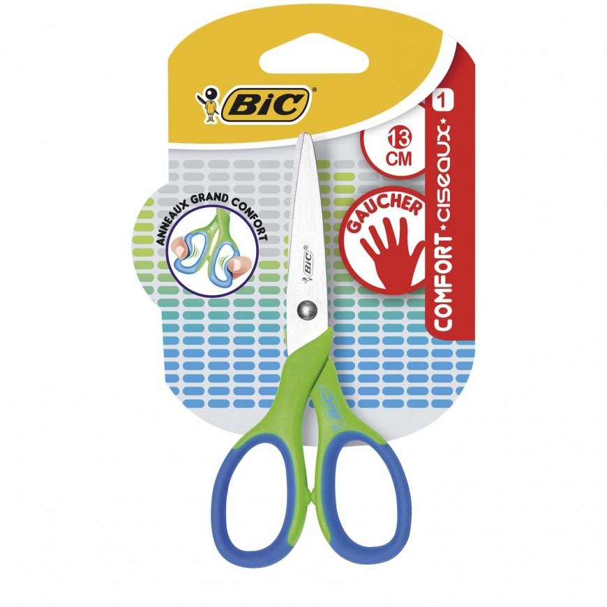 BIC 926279 konttorisakset Sininen, Vihreä, Hopea – 2