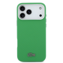 Lacoste Iconic Petit Pique Metal Logo MagSafe Case for iPhone 17