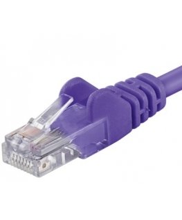 PremiumCord Patch cavle UTP RJ45-RJ45 c5e 3m vl networking cable Violet Cat5e U/UTP (UTP)