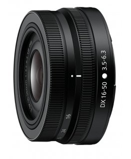 Nikon NIKKOR Z DX 16-50mm f/3.5-6.3 VR MILC Standartinio priartinimo objektyvas Juoda