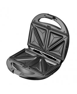 Adler AD 3040 sandwich maker 1200 W Black, Grey