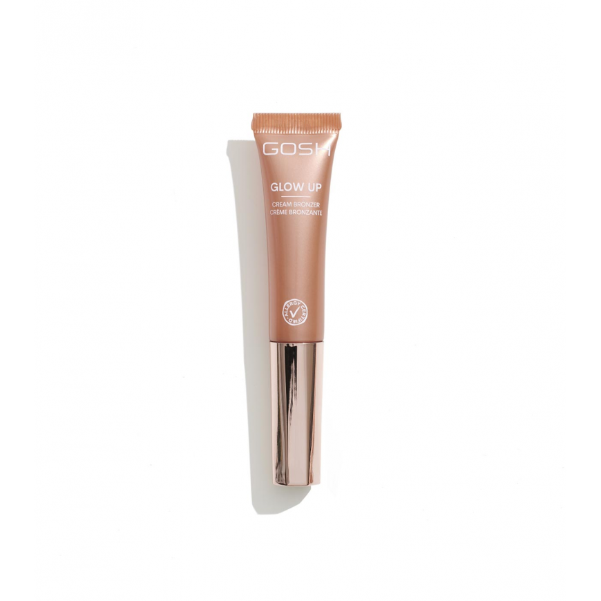 Gosh, Glow Up, Luminous, Liquid Highlighter, 002, Bronze, Face,