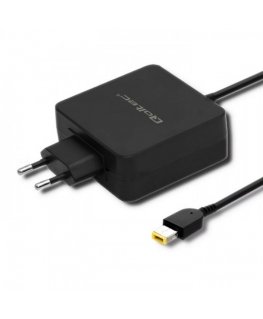 Qoltec 51766 strāvas adapteris & pārveidotājs Iekštelpas 65 W Melns