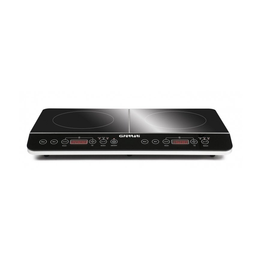 G3 Ferrari G10047 viryklė Juoda Stalviršis 60 cm Indukcinė viryklė, padalyta į sritis 2 zone(s) – 2