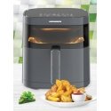 Heinner HAF-B6GRY17LG taukvāres katls Viens 5,7 L Atsevišķs 1700 W Karstā gaisa fritētājs Pelēks Heinner HAF-B6GRY17LG taukvāres katls Viens 5,7 L Atsevišķs 1700 W Karstā gaisa fritētājs Pelēks