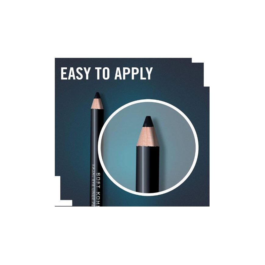 Rimmel Soft Kohl Kajal, 061 Jet Black, 1.2g – 3