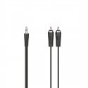 Hama 00205110 аудио кабель 1,5 m 3,5 мм 2 x RCA Черный Hama 00205110 аудио кабель 1,5 m 3,5 мм 2 x RCA Черный