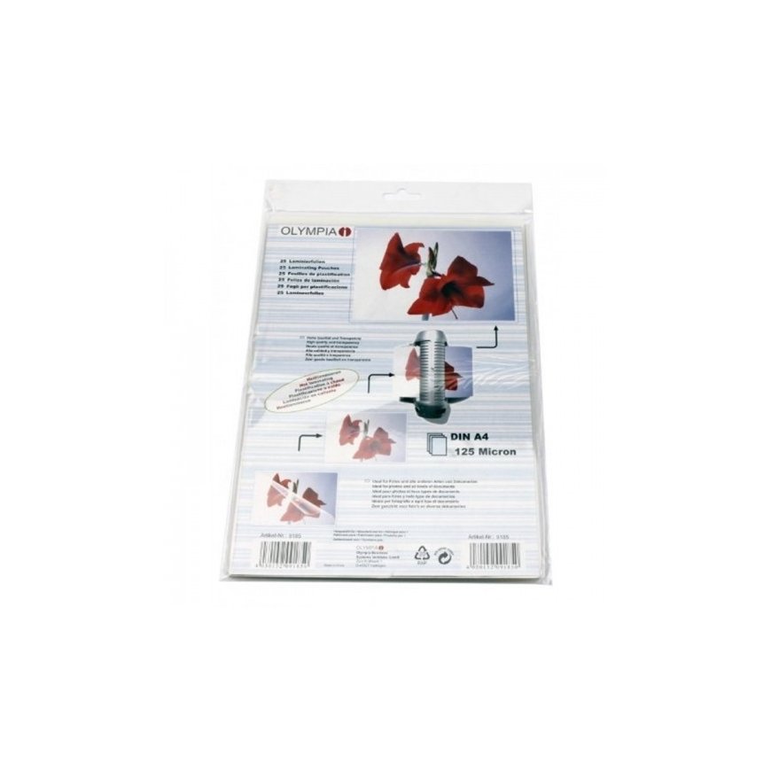 Olympia 9185 laminēšanas kabata 25 pcs