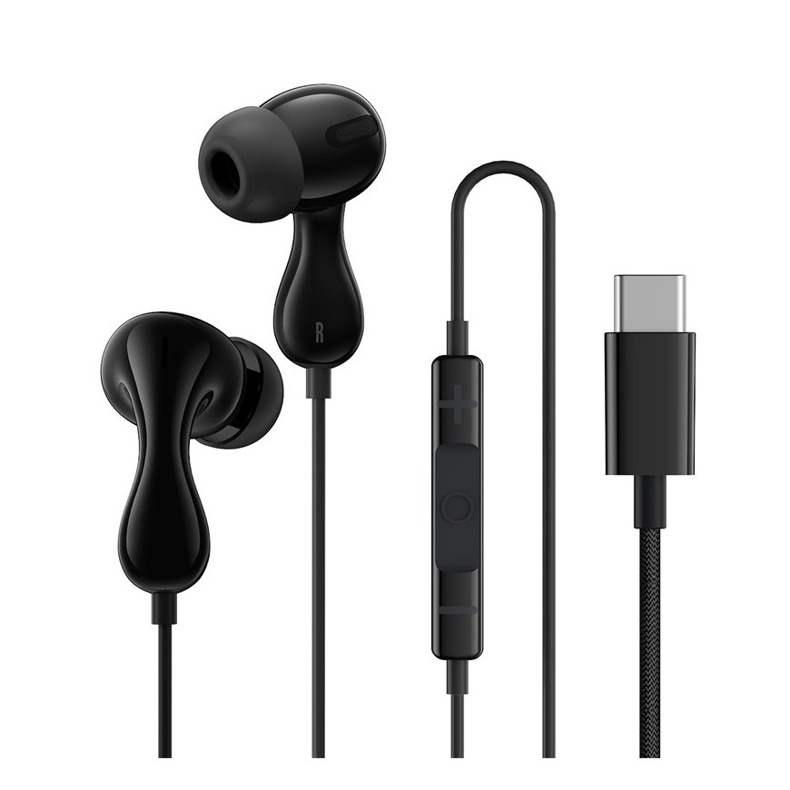 Baseus Encok CZ20 Kuulokkeet Langallinen In-ear Puhelut/Musiikki USB Type-C musta – 2