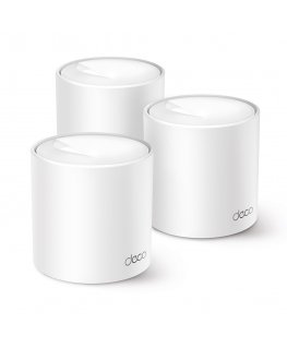 TP-Link Deco X10 Kaks sagedusala (2,4 GHz / 5 GHz) Wi-Fi 6 (802.11ax) Valge 2 Sisemodem