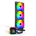 Montech HyperFlow Digital 360 Procesors Universāls šķidruma dzesētājs 12 cm Melns 1 pcs