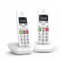 Gigaset E290 Duo Аналоговый/DECT телефон Идентификация абонента (Caller ID) Белый Gigaset E290 Duo Аналоговый/DECT телефон Идентификация абонента (Caller ID) Белый