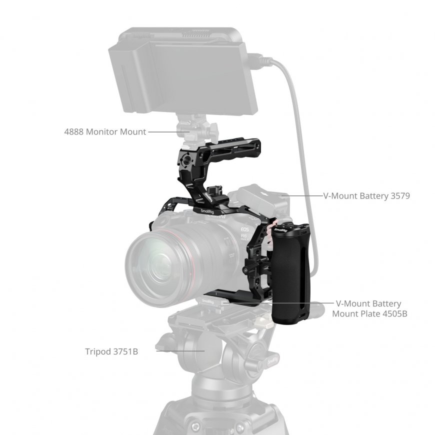 SmallRig Basic Cage Kit for Canon EOS R6 Mark III / R6 Mark II (Advanced Edition)